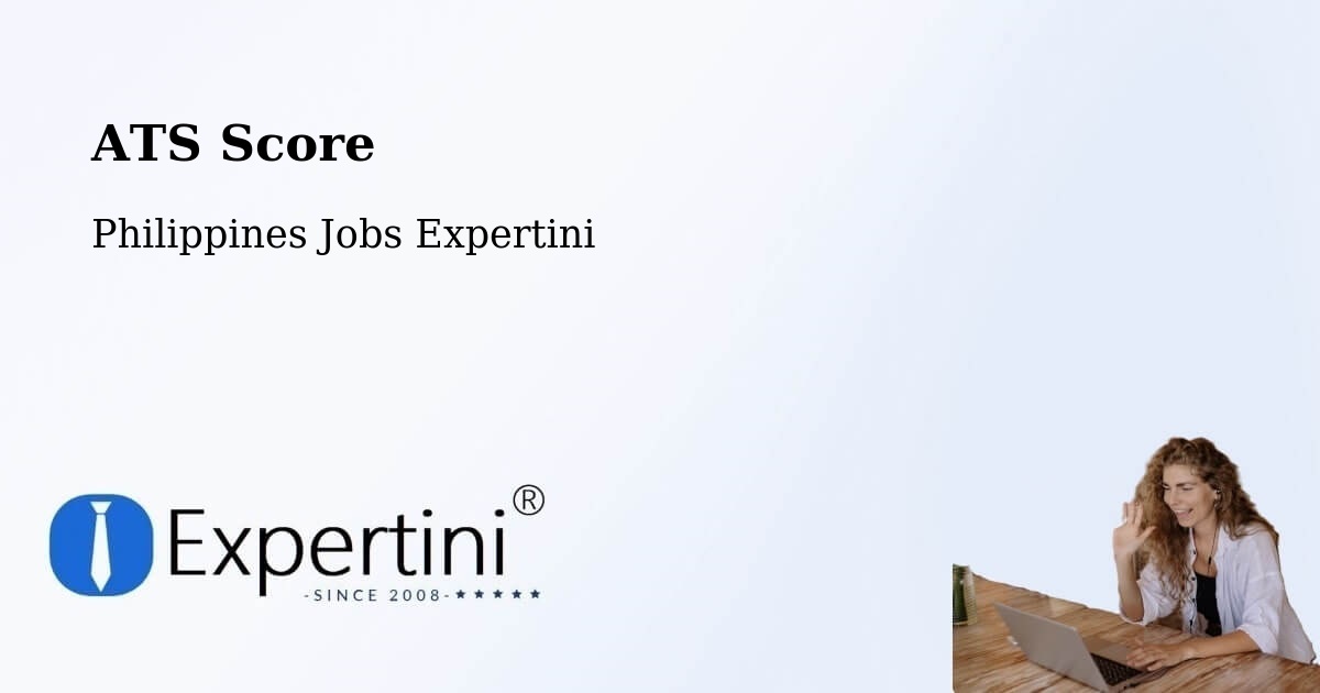 Resume ATS Score & Job Description Match Tool – Soledad - Philippines Jobs Expertini