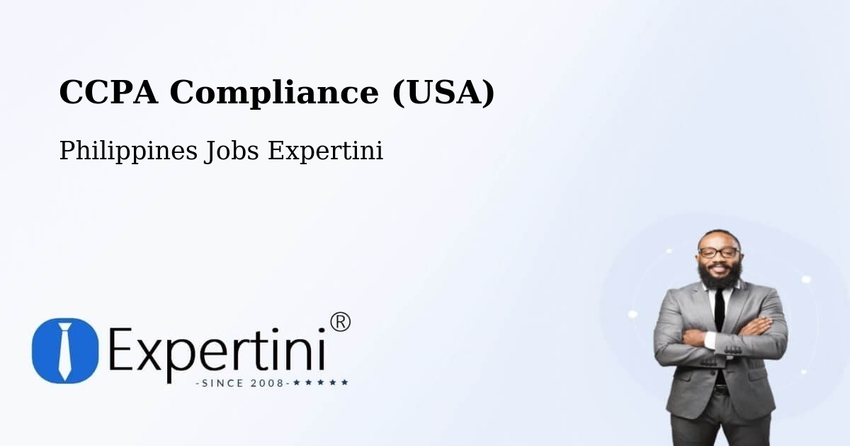 CCPA Privacy Rights & Compliance Notice – Soledad - Philippines Jobs Expertini