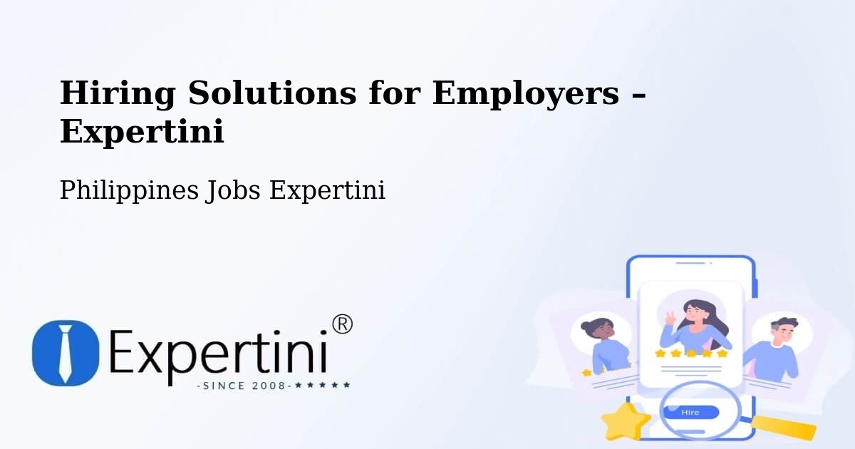 Hiring Solutions for Employers in Soledad - Soledad, Philippines Jobs Expertini