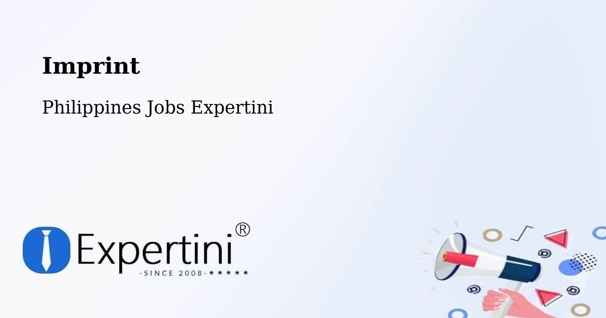 Imprint – Soledad - Philippines Jobs Expertini