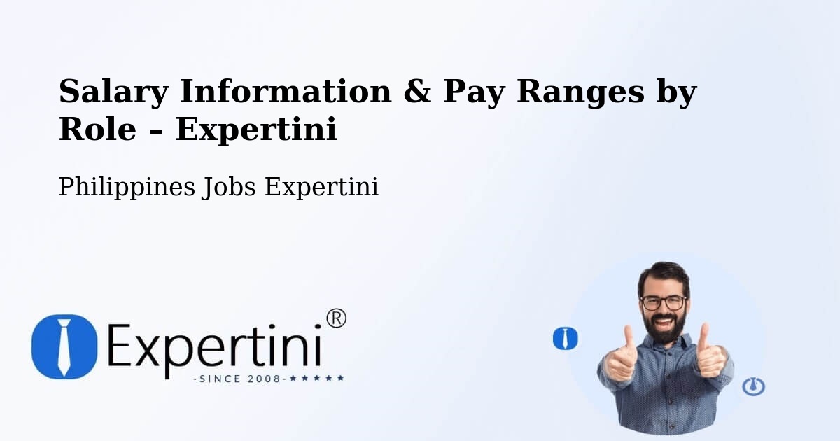 Salary Information & Pay Ranges – Soledad - Soledad, Philippines Jobs Expertini